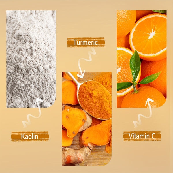 Meliza Vitamin C & Turmeric Clay Face Mask – 120g (4.2 oz)