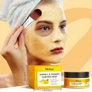 Meliza Vitamin C & Turmeric Clay Face Mask – 120g (4.2 oz)