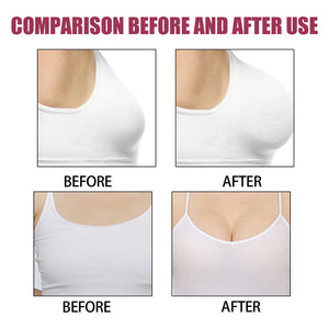 4 Pcs Bust Firming Lifting Pads Bust Lifting Women Beauty Chest Paste Size Up Breast Pads with Cypriol/Rose Oil for Breast Care