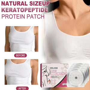 4 Pcs Bust Firming Lifting Pads Bust Lifting Women Beauty Chest Paste Size Up Breast Pads with Cypriol/Rose Oil for Breast Care